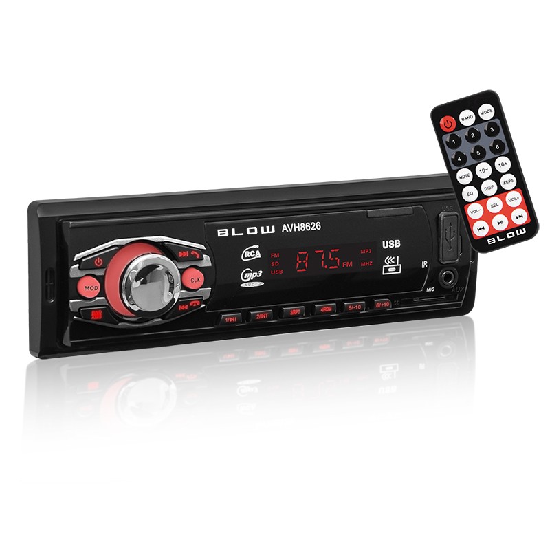 Autoradio BLOW AVH-8626 | Bluetooth | 4x50W | USB | SD | 1DIN