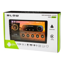 Android 12 Autosoitin 2-DIN | 9" Full HD Kosketusnäyttö | CarPlay & Android Auto