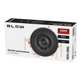 Autokaiutinsarja BLOW WH-1316 | 5" 2-tie | 100W | 4 Ohm