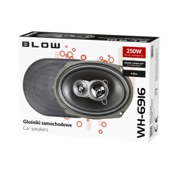 Autokaiuttimet 6x9" Blow 250W | 3-tie | Ovaalit | 2 kpl