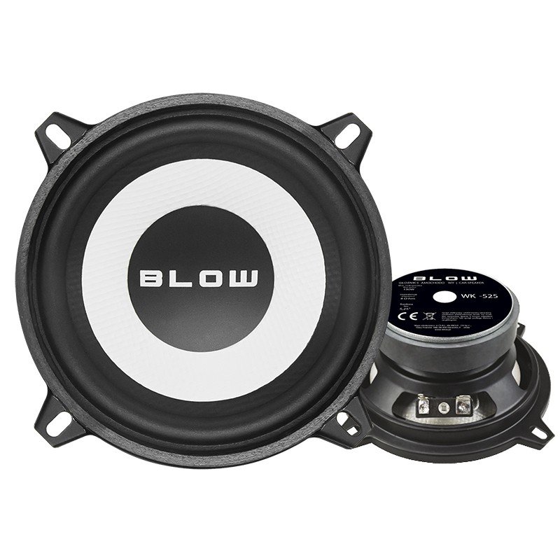 BLOW Woofer 5,25" 130W | Syvä ja dynaaminen basso | 42Hz-500Hz