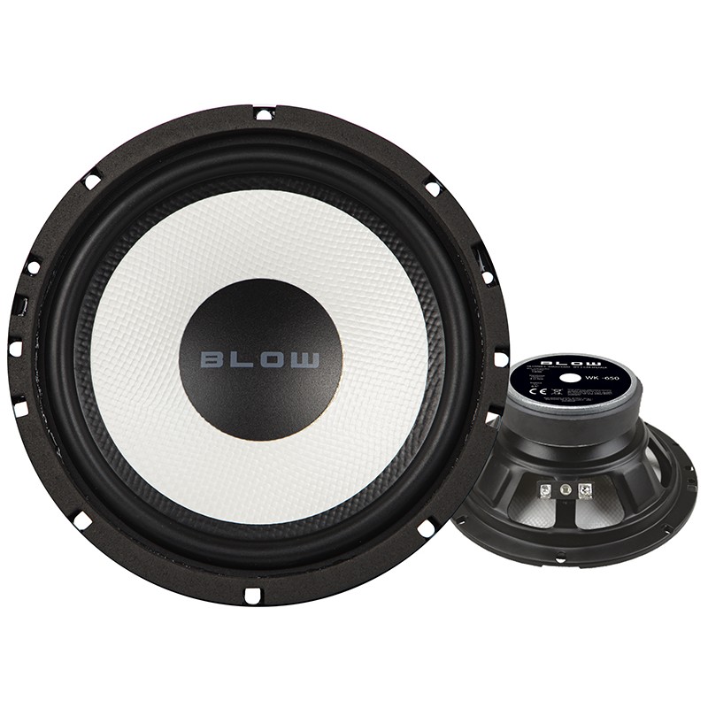 Autokaiutin Woofer 6,5" | BLOW | 140W | 165mm | Bassokaiutin