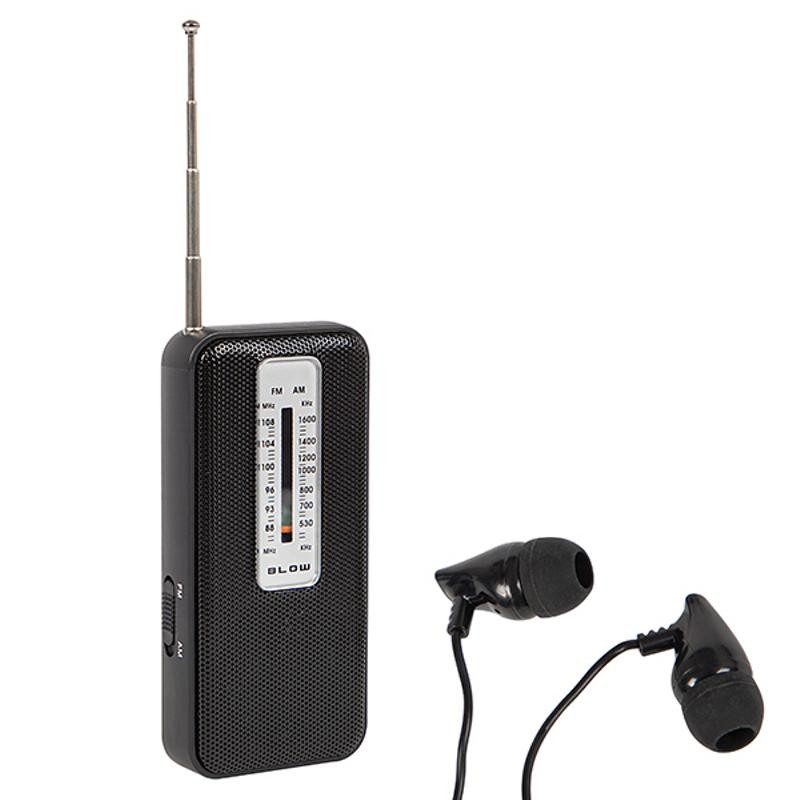 Kannettava AM/FM-radio RA8 | Kuulokkeet mukana