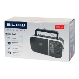 Kannettava radio Blow RA6 | Bluetooth | AM/FM | USB | SD