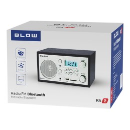 Keittiöradio Bluetooth Retro | AM/FM, USB, SD & Herätyskello