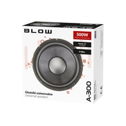 BLOW A-300 Bassokaiutin | 12" Woofer | 500W | 4 Ohm | Butyylikumi