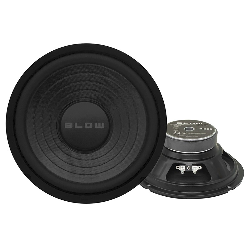 Autokaiutin Woofer 8" | BLOW | 150W | 202mm | Bassokaiutin