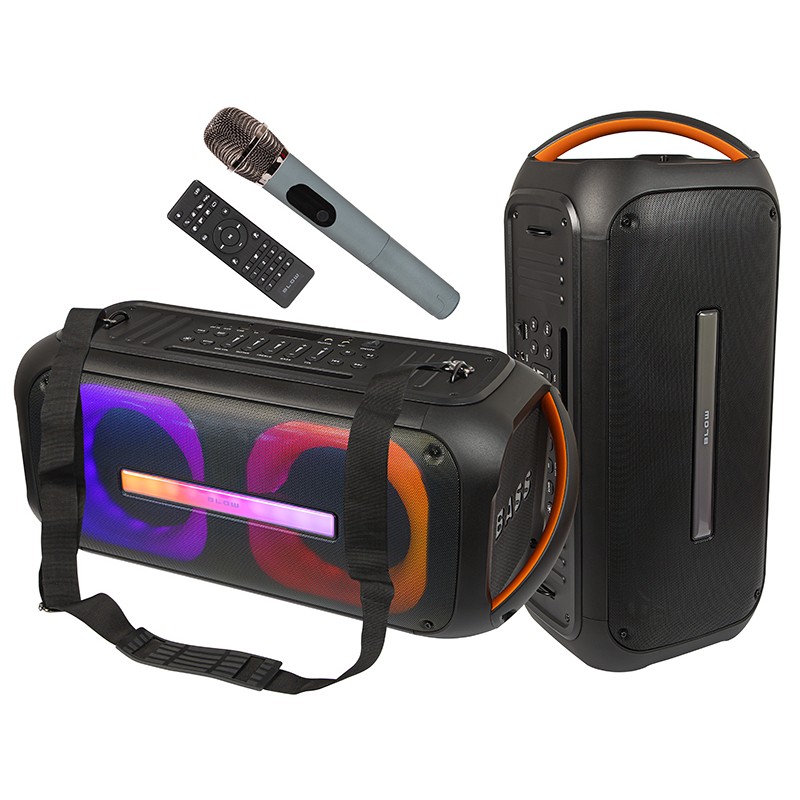 DJBOX 250W Aktiivikaiutin | Bluetooth 5.0 | TWS | Langaton mikrofoni
