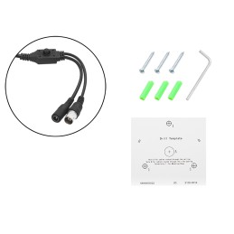 Valvontakamera Ulkokäyttöön 5MP 4K | 4in1 AHD/TVI/CVI/CVBS | IP67