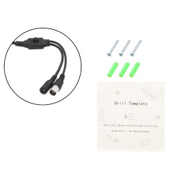 Kupukamera Ulkokäyttöön 5MP | 4in1 AHD/TVI/CVI/CVBS | Valkoinen