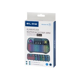 Langaton mininäppäimistö BLOW KS-6 | Touchpad | RGB-taustavalo