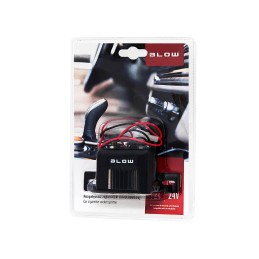 Tuplapistorasia 12V/24V CS-22 | Sulakkeella ja liittimillä | BLOW