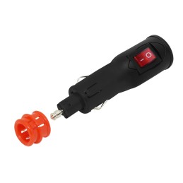 Tupakansytyttimen jatkojohto kierteellä 1.8m | 12V/24V | BLOW kytkimellä