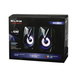 BALANCE 2.0 Kaiutinsarja | LED-valaistus | USB-virta 2x4W