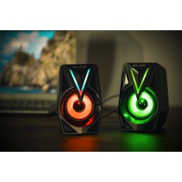 BALANCE 2.0 Kaiutinsarja | LED-valaistus | USB-virta 2x4W