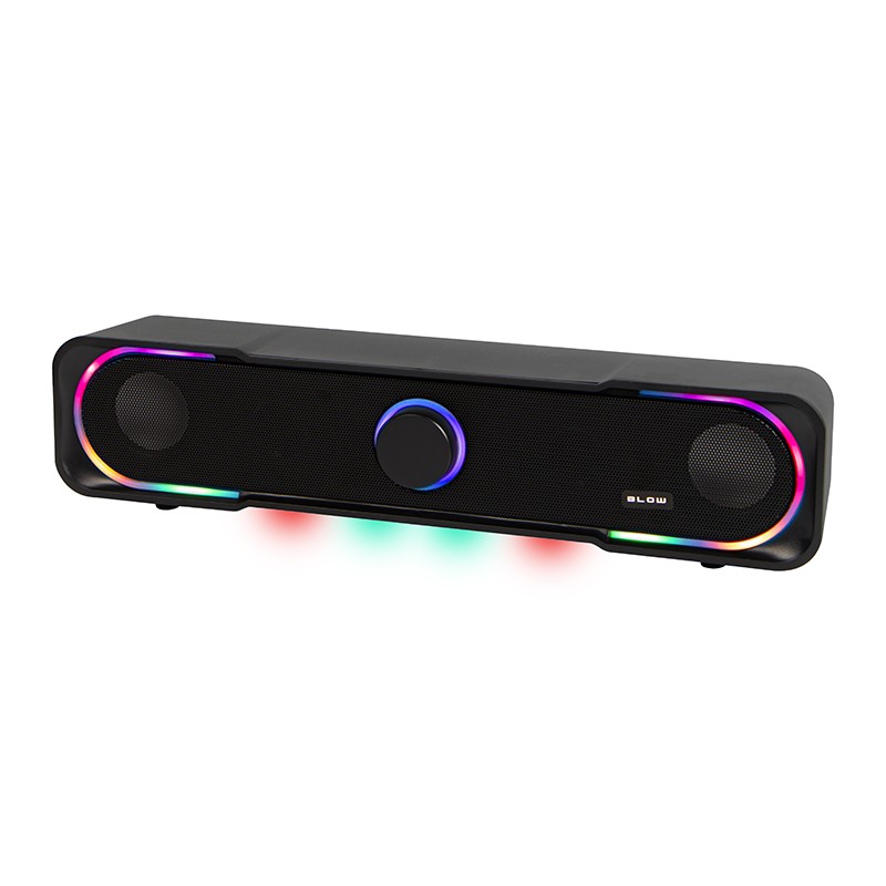 Blow Soundbar RGB | Kompakti tietokonekaiutin | USB-virta | 3,5mm liitäntä