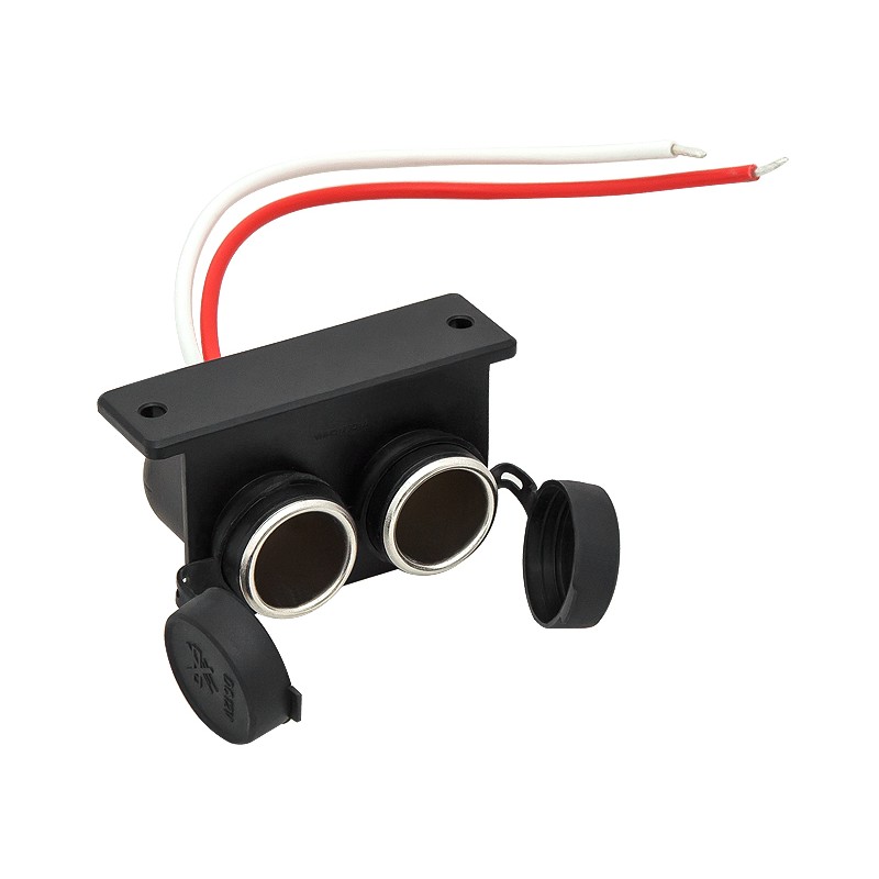 Tuplapistorasia 12V/24V | Hermeettiset kannet | Pinta-asennus BLOW