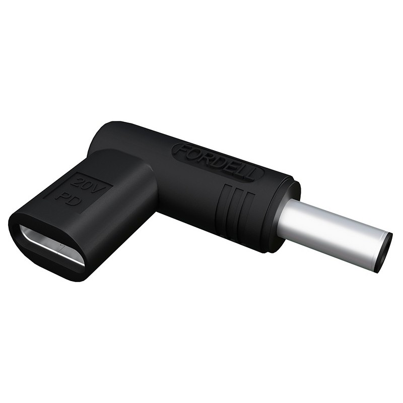 USB-C - DC 4,5 x 3,0 mm + PIN -adapteri | 20V | Dell-yhteensopiva