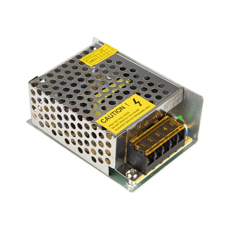 Asennusvirtalähde 12V 2,9A 35W | Säädettävä | Metalli
