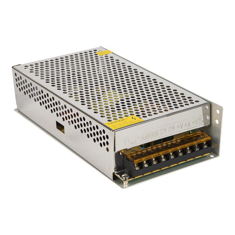 LED-virtalähde 12V 21A 250W | Säädettävä | Metalli | CCTV