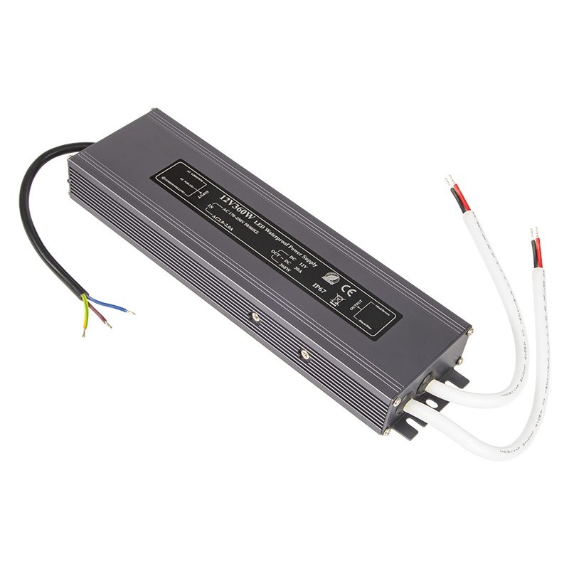 Vedenpitävä LED-virtalähde 12V 30A 360W Ultra Slim IP67 | BLOW