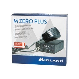 Midland M-Zero CB-puhelin | RF Gain & Squelch | CH/EMG-pikavalinta