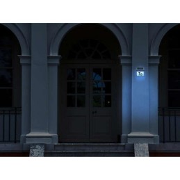 Aurinkokenno-talonnumero LED-valolla | Tyylikäs ja Huoltovapaa