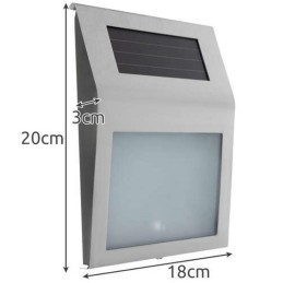 Aurinkokenno-talonnumero LED-valolla | Tyylikäs ja Huoltovapaa