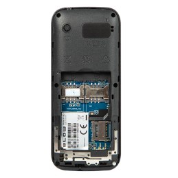Peruspuhelin Blow Dual SIM | SOS-painike | Taskulamppu | Musta
