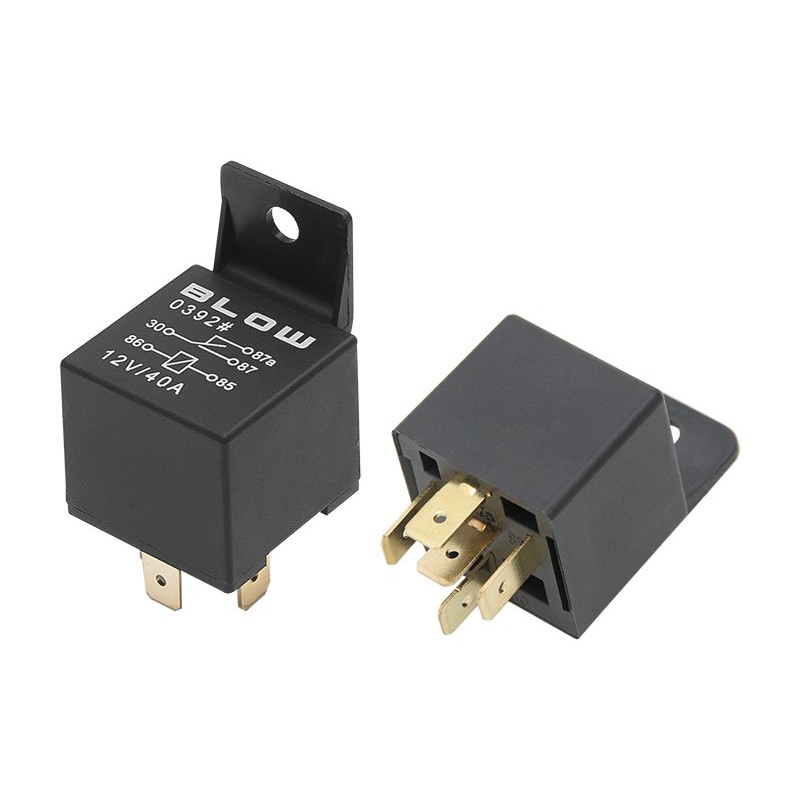 Autorele 12V 30A/40A 5-napainen 4120 | 10 kpl pakkaus