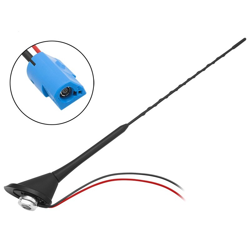 Autoantenni Opel 2001-2004 | 40 cm maste | +8dB vahvistus