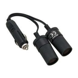 Tupakansytyttimen haaroitin 2-osainen CS-25 | 12V/24V 10A johdolla