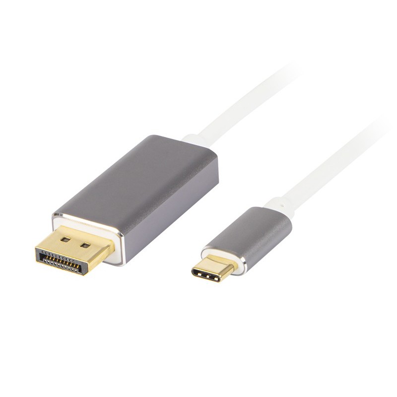 USB-C - DisplayPort-kaapeli 8K@60Hz | 1,8 m | kullatut liittimet