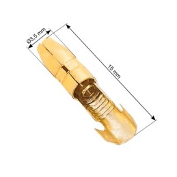 Eristämätön urosliitin 3.5/15, 100 kpl
