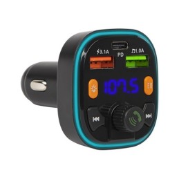 FM-lähetin BLOW Bluetooth 5.0 | QC 3.0 + PD 20W | RGB-valo