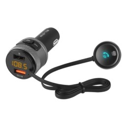 FM-lähetin Bluetooth 5.0 | QC 3.0 | Handsfree | Joutsenkaulamikrofoni