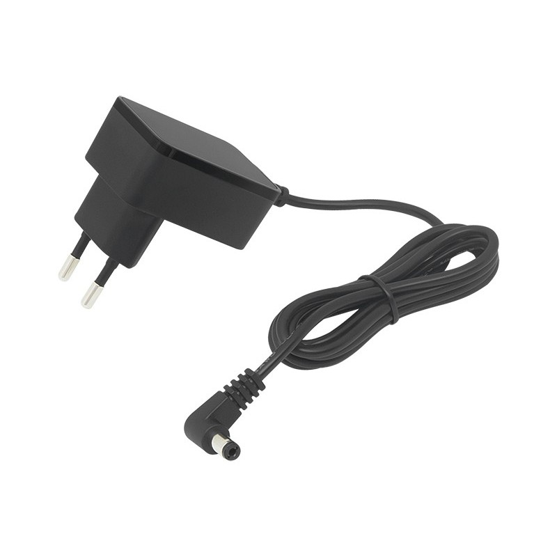 MINI-virtalähde 9V 500mA | Miinus keskellä | 2.1/5.5 mm