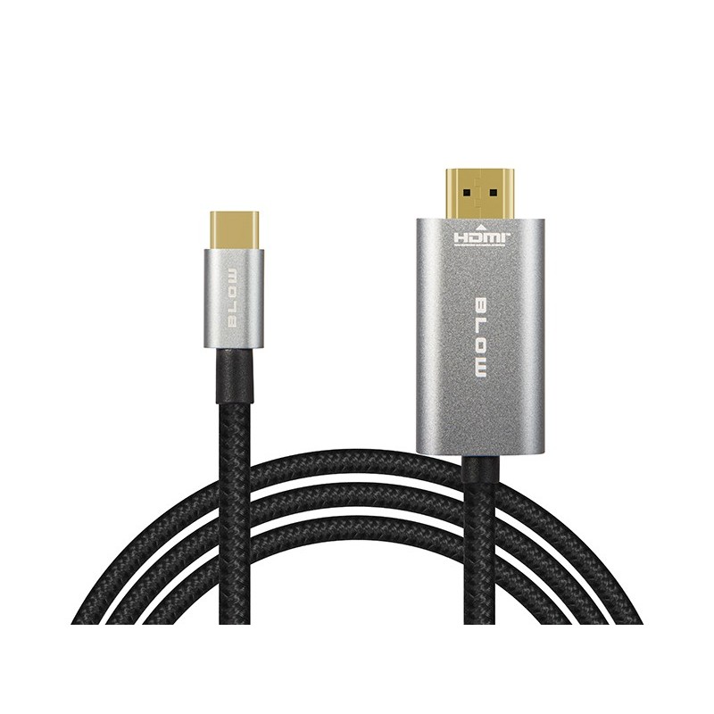 USB-C - HDMI-kaapeli 2m | 4K 60Hz | HDR & 3D -tuki