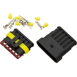 Hermeettinen liitin OH-6 sarja 5 kpl | IP67 | 6-napainen 14A