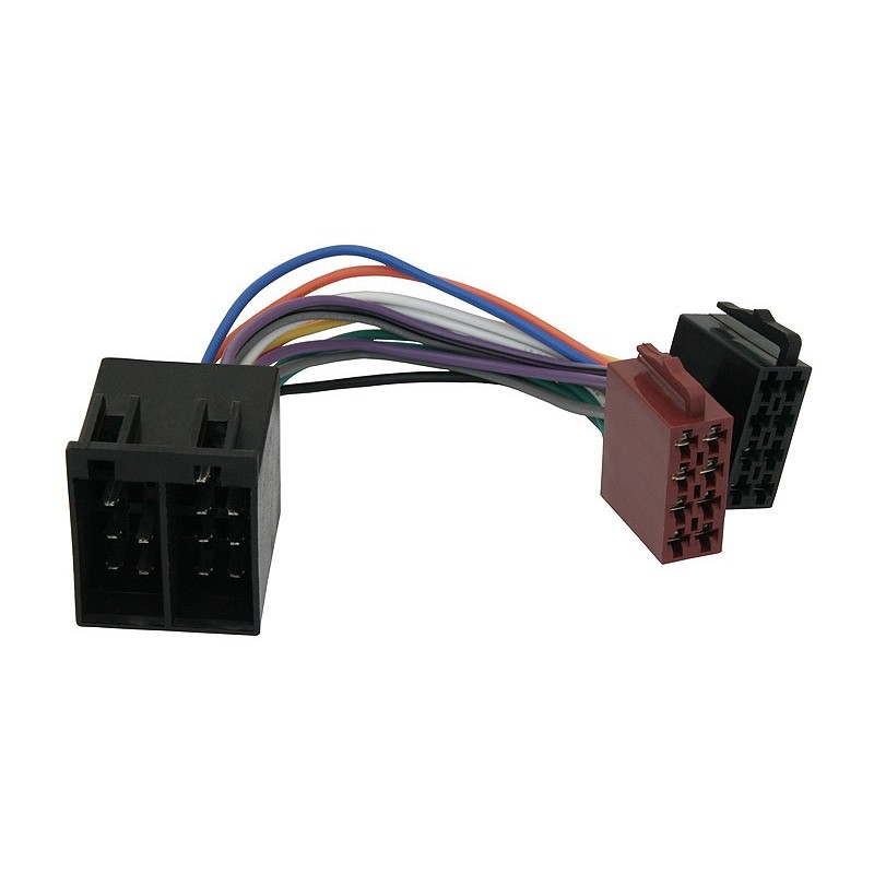 -liitin 2x8-ISO Opel | Erillinen johtosarja autoradiolle