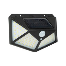 100 LED Aurinkokennovalaisin | Liike- ja hämärätunnistin