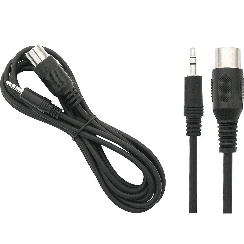 Audiokaapeli DIN5 - 3,5 mm plugi | 1,2 m | Stereo