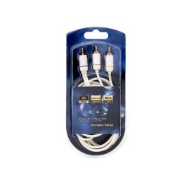 Audiokaapeli 2,5 mm microjack - 2RCA | 1,5 m | Stereo