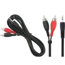 Audiokaapeli 3,5 mm minijack - 2RCA | 1,8 m | Stereo