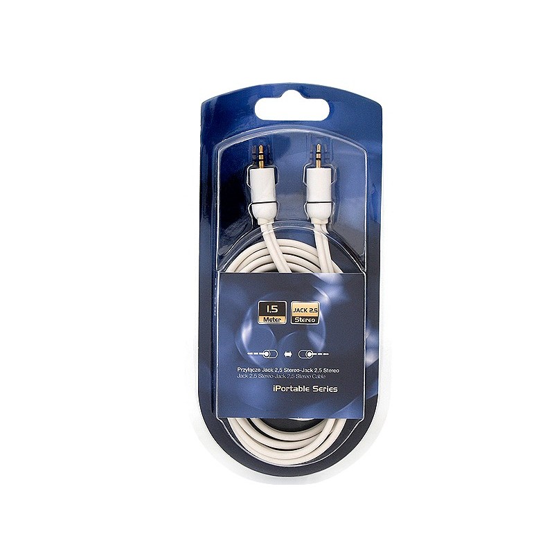 Audiojohto 2,5 mm - 2,5 mm microjack 1,5 m | iPortable