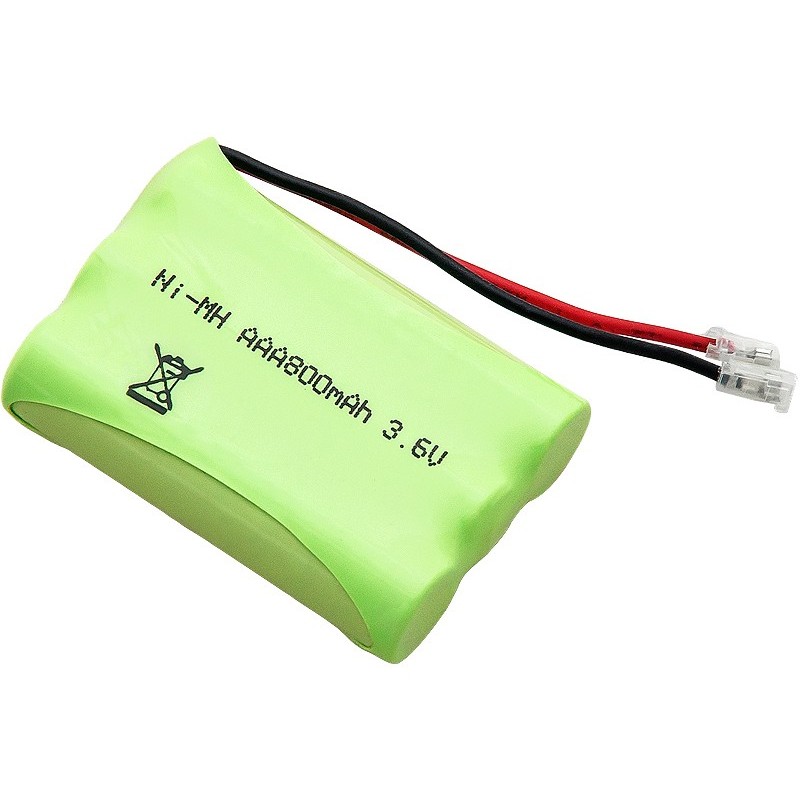 Ni-MH Akku 3.6V 800mAh | 3xAAA paketti | Pienlaitteisiin