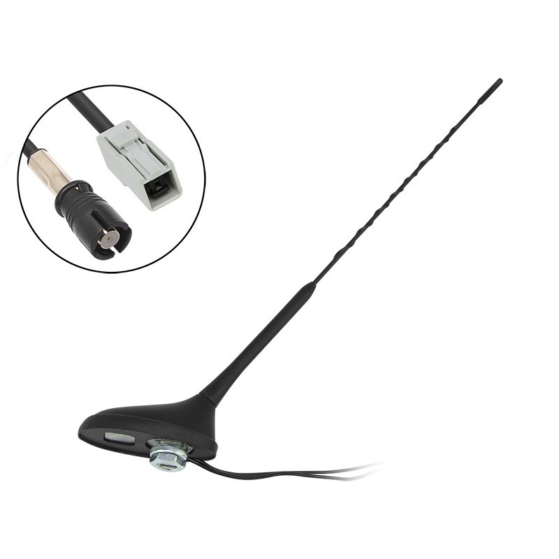 Autoantenni FM/GPS Peugeot Citroen Toyota | Vahvistimella
