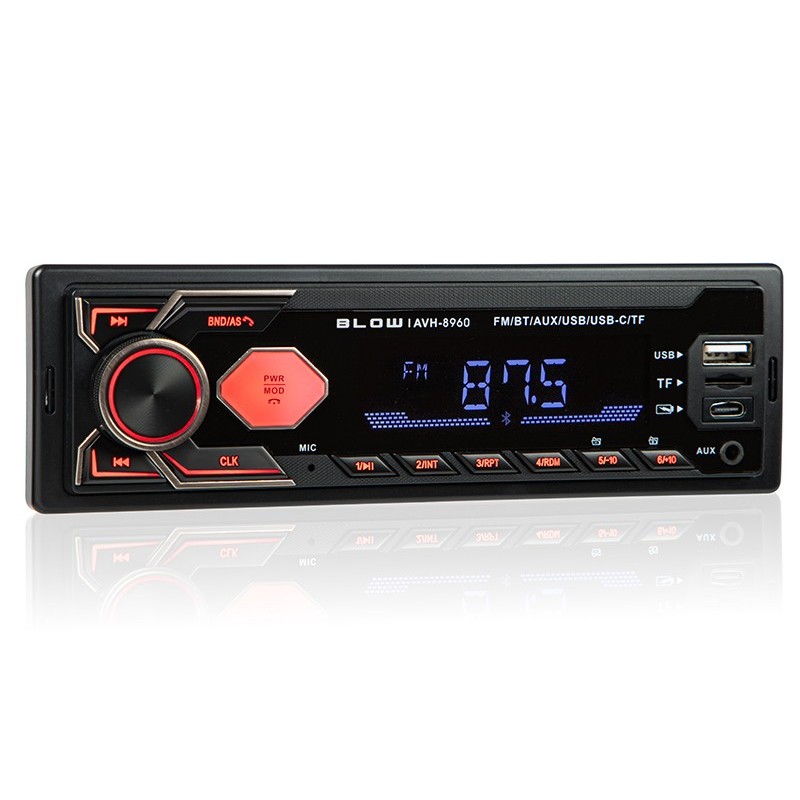 Blow AVH-8960 Autostereo | Bluetooth | USB-C & USB | RDS-toiminto