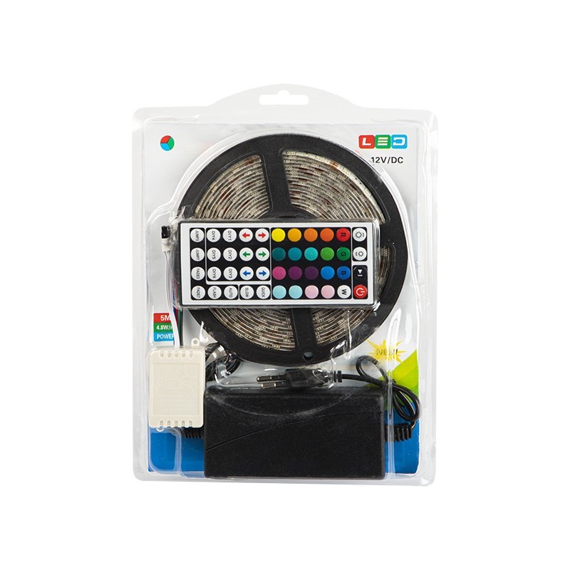 LED-nauhapaketti RGB 5050 5m | IP65 Vesitiivis | 300 LED