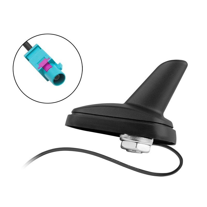 Autoantenni SHARK | Fakra-liitin | Renault Citroen Toyota | 1m